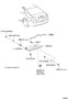 Diagram REAR MOULDING for your TOYOTA CAMRY