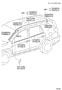 Diagram MOULDING for your TOYOTA CRESSIDA