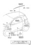 Diagram SIDE MOULDING for your 2018 TOYOTA RAV4