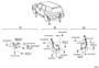 Diagram SPOILER & SIDE MUDGUARD for your 2010 TOYOTA LAND CRUISER