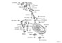 Diagram FUEL TANK & TUBE for your 1986 TOYOTA COROLLA 3-DOOR, SR-5,GLX