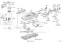 Diagram FUEL TANK & TUBE for your 2013 TOYOTA 4RUNNER Trail