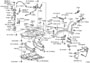 Diagram FUEL TANK & TUBE for your 2006 TOYOTA LAND CRUISER