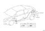 Diagram FUEL TANK & TUBE for your 2021 TOYOTA RAV4 Hybrid XLE Premium