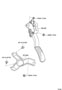 Diagram ACCELERATOR LINK for your 2010 TOYOTA CAMRY XLE 3500CC 24-VALVE DOHC EFI, AUTOMATIC  6-SPEED