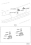 Diagram REAR LICENSE PLATE LAMP for your 1997 TOYOTA CAMRY