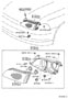 Diagram HEADLAMP for your 1994 TOYOTA COROLLA