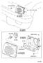 Diagram HEADLAMP for your 2019 TOYOTA TUNDRA SR Extended Cab Pickup Fleetside 4.6L  RWD