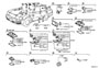 Diagram INTERIOR LAMP for your 2003 TOYOTA COROLLA SEDAN, CE