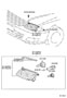 Diagram HEADLAMP for your 2004 TOYOTA TUNDRA