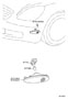 Diagram FRONT MARKER LAMP for your 2001 TOYOTA COROLLA