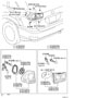 Diagram REAR COMBINATION LAMP for your 2011 TOYOTA SIENNA LE Mini Passenger Van