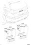 Diagram REAR LICENSE PLATE LAMP for your 1997 TOYOTA CAMRY