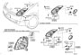 Diagram HEADLAMP for your 2006 TOYOTA PRIUS Premium