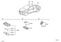 Diagram INTERIOR LAMP for your 2004 TOYOTA COROLLA