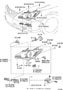 Diagram HEADLAMP for your 2004 TOYOTA TUNDRA