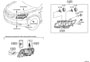 Diagram HEADLAMP for your 2014 TOYOTA AVALON