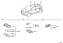Diagram INTERIOR LAMP for your 2004 TOYOTA COROLLA