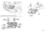 Diagram HEADLAMP for your 2014 TOYOTA AVALON