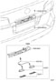 Diagram REAR LICENSE PLATE LAMP for your 1996 TOYOTA TACOMA