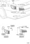 Diagram REAR COMBINATION LAMP for your 2011 TOYOTA SIENNA LE Mini Passenger Van