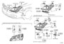 Diagram HEADLAMP for your 2001 TOYOTA CELICA