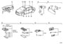 Diagram INTERIOR LAMP for your TOYOTA AVALON