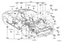 Diagram WIRING & CLAMP for your 2012 TOYOTA Prius V Five Wagon