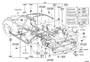 Diagram WIRING & CLAMP for your 2012 TOYOTA Prius V Five Wagon