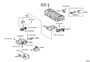 Diagram BATTERY & BATTERY CABLE for your 2004 TOYOTA 4RUNNER