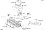 Diagram BATTERY & BATTERY CABLE for your 2005 TOYOTA MATRIX