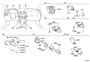 Image of Screw, CrossRECESS P. image for your 2003 TOYOTA COROLLA SEDAN, CE 1800CC 16-VALVE DOHC EFI, AUTOMATIC  4-SPEED