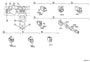 Diagram SWITCH & RELAY for your 2003 TOYOTA COROLLA SEDAN, LE