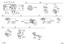 Diagram SWITCH & RELAY for your 2021 TOYOTA SEQUOIA LIMITED 5.7L i-Force  4WD