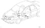 Diagram AIR BAG for your 2015 TOYOTA Prius C