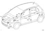 Diagram AIR BAG for your 2015 TOYOTA Prius C