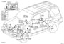 Image of ABS Wheel Speed Sensor Wiring Harness Bracket (Lower) image