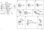 Diagram SWITCH & RELAY for your 2003 TOYOTA COROLLA SEDAN, CE 1800CC 16-VALVE DOHC EFI, AUTOMATIC  4-SPEED