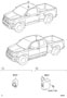 Diagram WIRELESS DOOR LOCK for your 2022 TOYOTA TACOMA