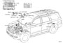 Image of SCREW, WINDSHIELD WASHER. image for your 2005 TOYOTA LAND CRUISER