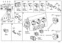 Diagram SWITCH & RELAY for your 2003 TOYOTA COROLLA