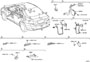 Diagram WIRELESS DOOR LOCK for your 2022 TOYOTA TACOMA