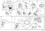 Diagram SWITCH & RELAY for your 2003 TOYOTA COROLLA SEDAN, CE 1800CC 16-VALVE DOHC EFI, AUTOMATIC  4-SPEED