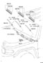 Diagram WINDSHIELD WIPER for your 2007 TOYOTA FJ CRUISER 4000CC 24-VALVE DOHC EFI, AUTOMATIC