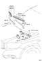 Diagram WINDSHIELD WIPER for your 2008 TOYOTA SIENNA