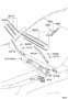 Diagram WINDSHIELD WIPER for your 2008 TOYOTA SIENNA