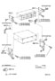 Diagram RADIO RECEIVER & AMPLIFIER & CONDENSER for your 1993 TOYOTA TERCEL