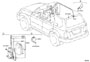 Diagram ANTENNA for your 2012 TOYOTA PRIUS Five Hatchback