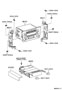 Diagram RADIO RECEIVER & AMPLIFIER & CONDENSER for your TOYOTA