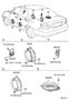 Diagram SPEAKER for your 2024 TOYOTA RAV4 TRD Off-Road